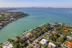 Společnost The Jills Zeder Group nabízí za 170 milionů dolarů exkluzivní pozemek na nábřeží na ostrově La Gorce v Miami Beach