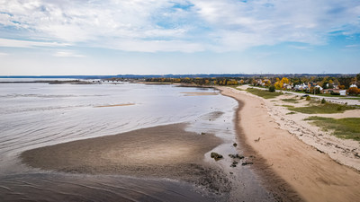 Projet de stabilisation de la plage Rochelois à Port-Cartier. (Groupe CNW/Bureau d'audiences publiques sur l'environnement)