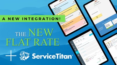 The New Flat Rate announced a new integration with ServiceTitan that will benefit contractors by eliminating manual data entry while seamlessly passing information between the two apps.