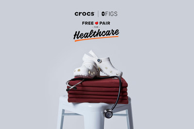 Crocs & Healthcare Apparel Brand FIGS Partner for Third Year of ‘Free Pair for Healthcare’ Program