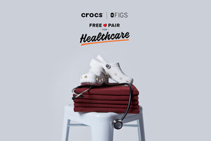 Crocs &amp; Healthcare Apparel Brand FIGS Partner for Third Year of 'Free Pair for Healthcare' Program