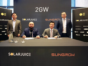 Sungrow Signs Australia's Largest Distribution Agreement of 2GW with Solar Juice