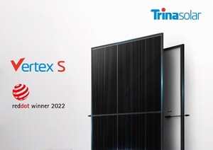 Le Vertex S de Trina Solar remporte le prix Red Dot Product Design 2022