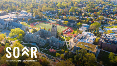 Saint Joseph's University has launched a historic $300 million comprehensive campaign ? SOAR: The Campaign for Saint Joseph's University.