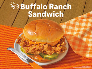 Popeyes® Drops New Buffalo Ranch Chicken Sandwich