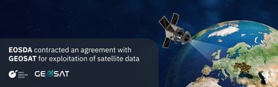 EOS Data Analytics contracted an agreement with GEOSAT for the exploitation of satellite data