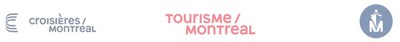 Logos du Croisires Montral, Tourisme Montral, et Port de Montral (Groupe CNW/Tourisme Montral)