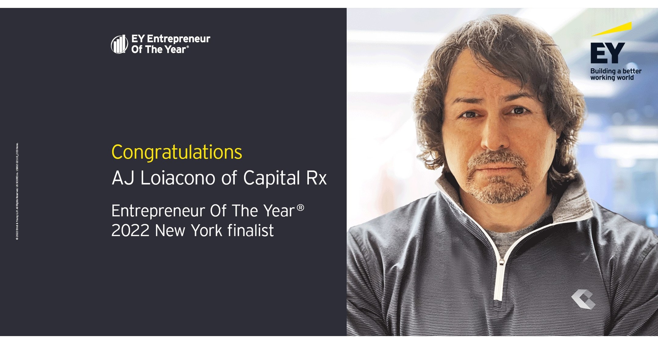 EY Announces Capital Rx CEO and Co-Founder AJ Loiacono as an ...