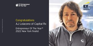 EY Announces Capital Rx CEO and Co-Founder AJ Loiacono as an Entrepreneur Of The Year® 2022 New York Award Finalist