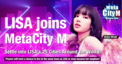 Metacity M Ist Das Erste Mobile Metaverse-Spiel, Das Lisa Als Globales Modell Ankündigt.