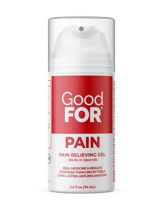 Doctor-Formulated GoodFOR PAIN Delivers Instant and Long-Lasting Pain-Relief