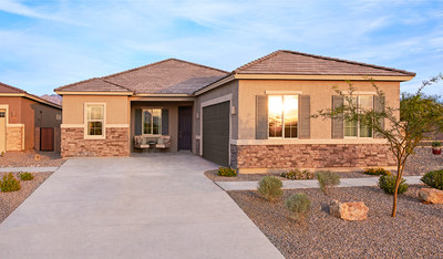 The Townsend is one of six Richmond American floor plans available at Sky Village at Rocking K in Tucson, Arizona.