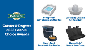 Multiple PetSafe® Products Selected for 2022 Dogster and Catster Editors' Choice Awards