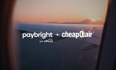 PayBright | CheapOair (Groupe CNW/PayBright, Inc.)