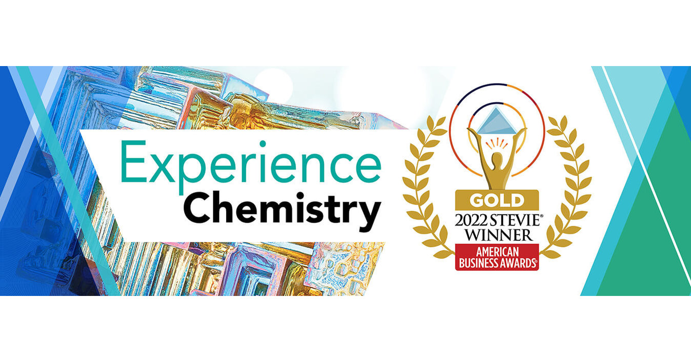 Savvas Learning Company's Experience Chemistry Wins Gold Stevie Award, Its Fourth EdTech Industry Honor Since the Product's Launch