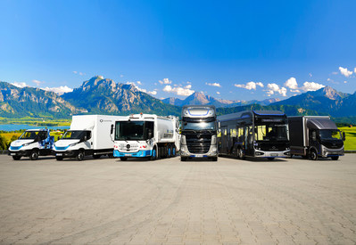 Zero-emission commercial vehicles of the QUANTRON portfolio