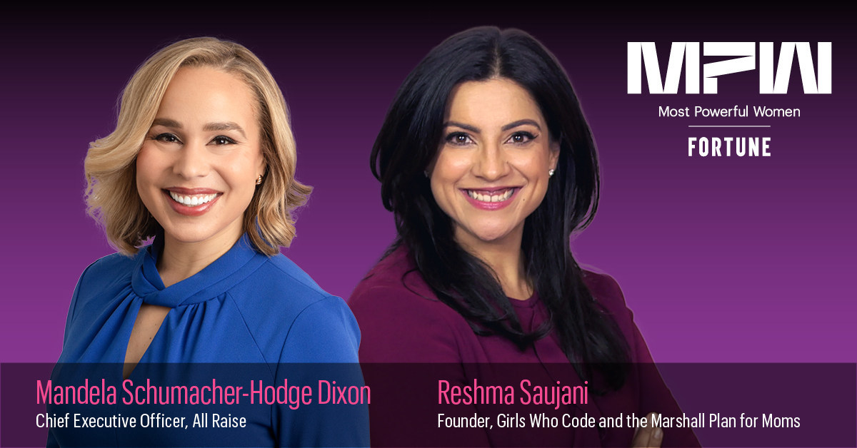 Reshma Saujani and Mandela Schumacher-Hodge Dixon to Join FORTUNE Most Powerful Women Summit as Guest Co-Chairs - Vimarsana News