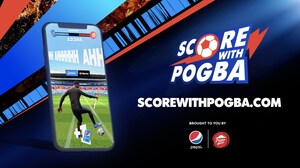 Pepsi® Invites Fans to "Score with Pogba" In New Augmented Reality Game Starring Soccer Superstar Paul Pogba, UEFA Champions League and Pizza Hut