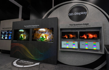 QD-Display is spotlighted for its unparalleled image quality QD-Display is spotlighted for its unparalleled image quality