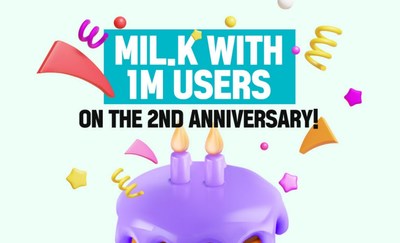 MiL.k surpasses 1 million cumulative subscribers on the second anniversary