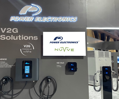 Nuvve and Power Electronics to integrate Nuvve's V2G platform into Power Electronics charging stations.