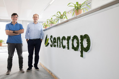 Sencrop co-founders Michael Bruniaux and Martin Ducroquet at  Sencrop's office in France | Photographer - Barbara Grossman