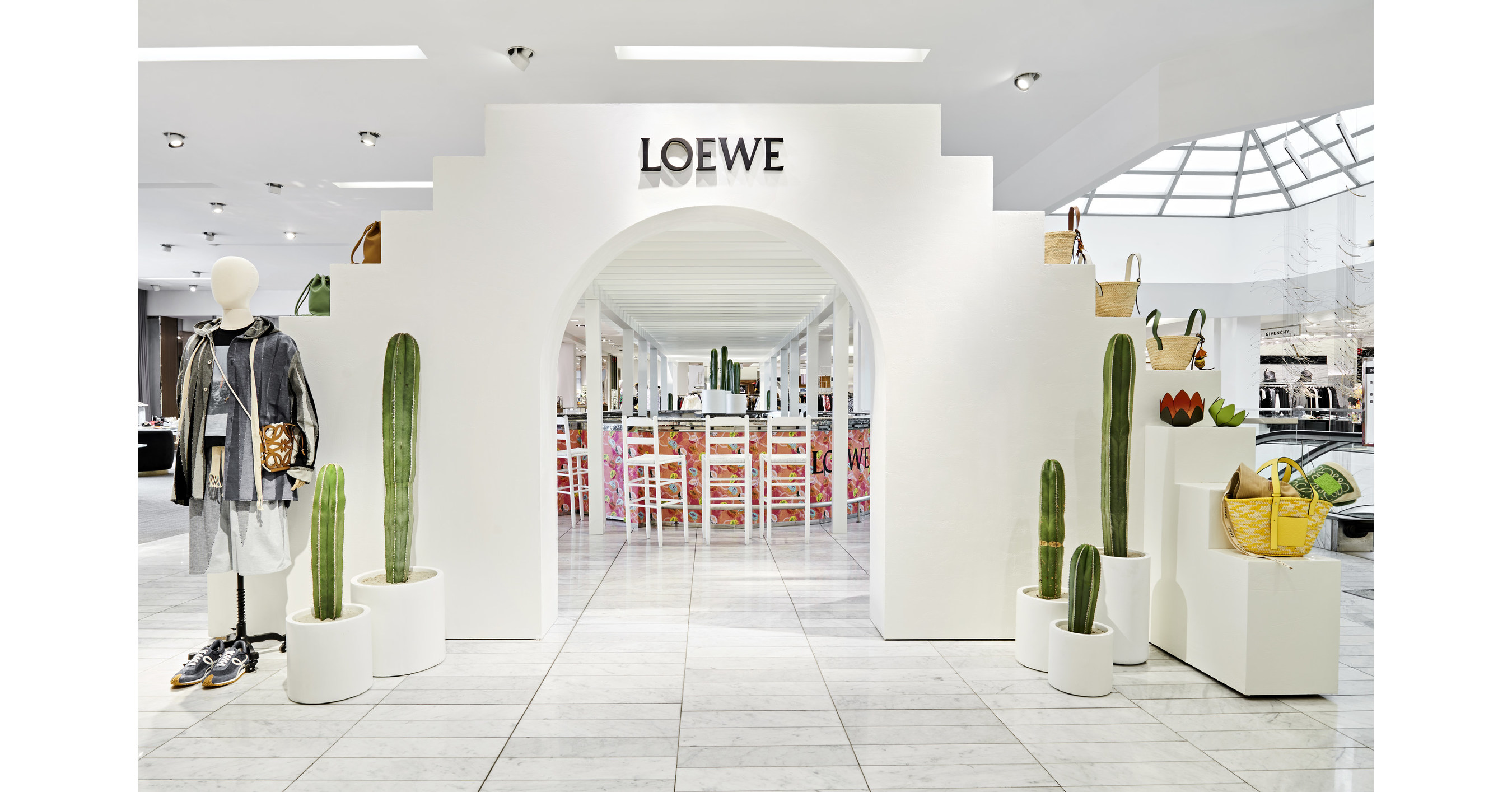 Step into Ibiza at Loewe's new Harrods pop-up – HERO