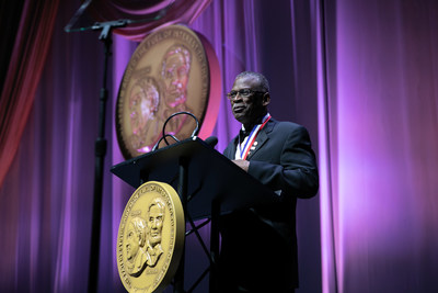 Dr. Lonnie Johnson, NIHF Induction Ceremony (Photo: National Inventors Hall of Fame)