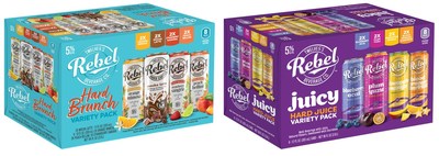 Twelve5's Rebel Hard Brunch & Hard Juice Variety Packs