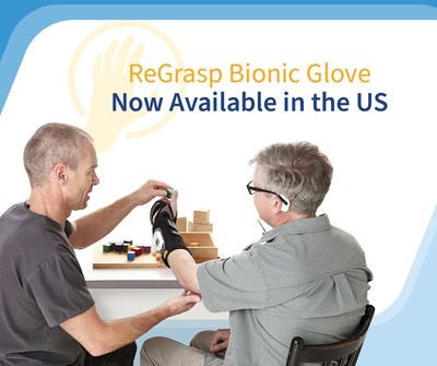 ReGrasp Bionic Glove is proven to help regain hand function and to assist patients who have hand paralysis to perform daily activities using FES technology. Developed by Rehabtronics based on scientific studies, ReGrasp is easily programable by clinicians to set up functional home exercise programs and to help patients use the glove as a functional device to perform daily tasks.