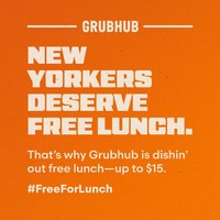 RARE TECH HISTORY Seamless Grubhub NY Food Promo Seamlessweb Order Button  Book