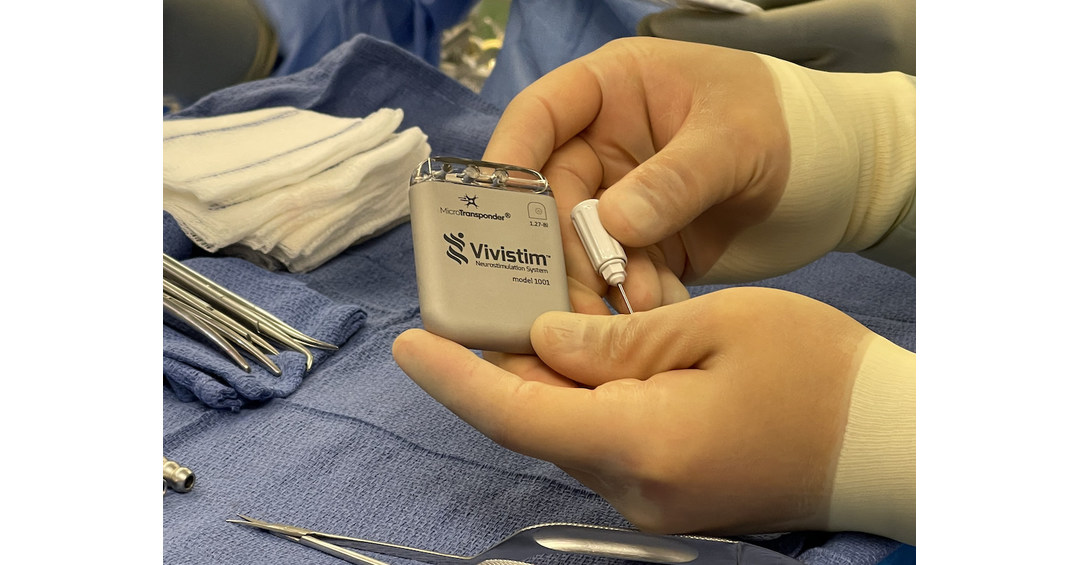 First Commercial Vivistim Patient Set to Begin Paired VNS Therapy for