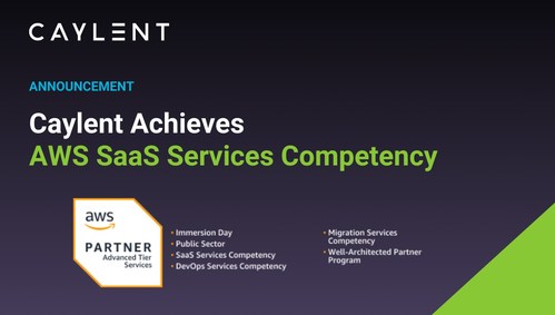 Caylent Achieves AWS SaaS Services Competency