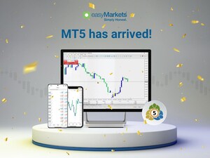 easyMarkets lance MT5 avec des spreads variables