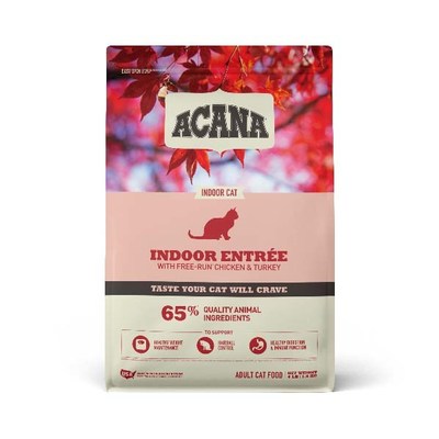 The ACANA pet food team announced FDA approval of ACANA Indoor Entre for feline hairball control.