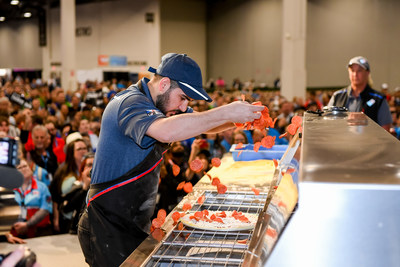 Zagros Jaff won Domino's 2022 World's Fastest Pizza Maker Competition at The Venetian Resort in Las Vegas on May 10. He made three large pizzas in an impressive 70 seconds.