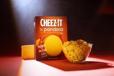 Cheez-It® defies cheez-pectations once again to create limited edition Cheez-It x Pandora® ‘Aged by Audio’ crackers