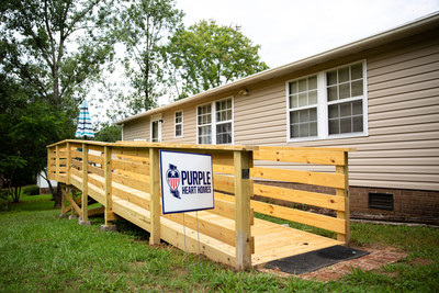 Continuing the company’s rich heritage of honoring military members and veterans, Lowe’s will support Purple Heart Homes for housing initiatives.