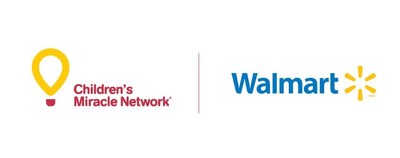 Logo Canada's Children's Hospital Foundations & Walmart (Groupe CNW/Canada's Children's Hospital Foundations)