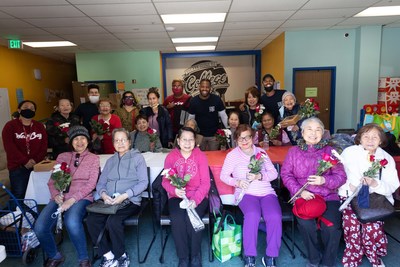 STIIIZY Joint Efforts brings Shryne Group employees to the West Bay Pilipino Multiservice Center in San Francisco to help seniors and provide volunteer services during Asian Pacific American Heritage Month.