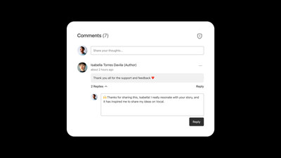 Creatd’s Vocal Platform Releases Highly Anticipated Feature⁠: Comments