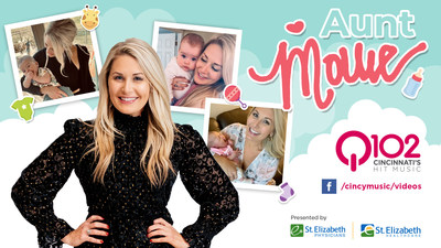 Q102  host Mollie Watson takes her listeners through an exciting adventure--life as an aunt!