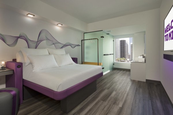 First glimpse of YOTEL Miami and YOTELPAD that guests will experience on June 1st.