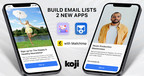 Creator Economy Platform Koji Announces Mailchimp-Enabled Email Capture Apps