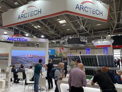 Arctech en Intersolar Europe 2022 (PRNewsfoto/Arctech)