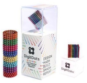 Billes magnétiques multicolores DigitDots de 3 mm (Groupe CNW/Santé Canada)