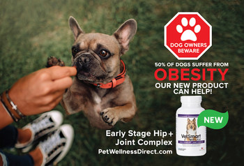 Obesity is a dangerous problem for dogs. Research shows that 50% of dogs are overweight or obese, and this causes an array of health issues for our furry friends. The added weight causes stress on their joints and can lead to painful arthritis. VetSmart Formulas Early Stage Hip + Joint Complex reduces inflammation and pain while your dog gets to a healthy weight.