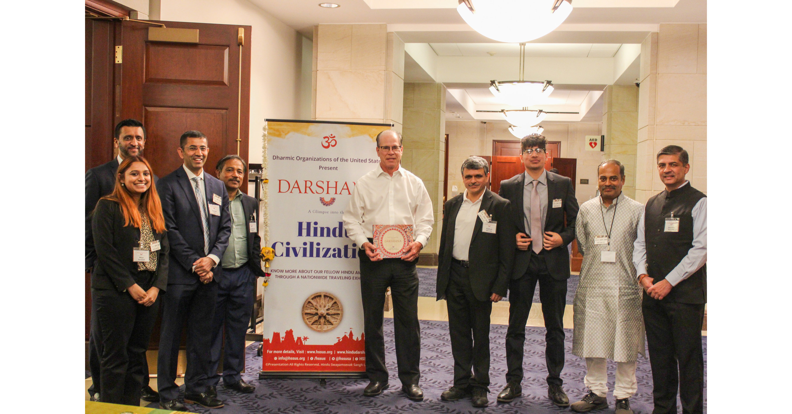 Hindu Civilization Exhibited on Capitol Hill