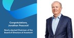 Jonathan Peacock Elected Chairman of the Board of Directors of...