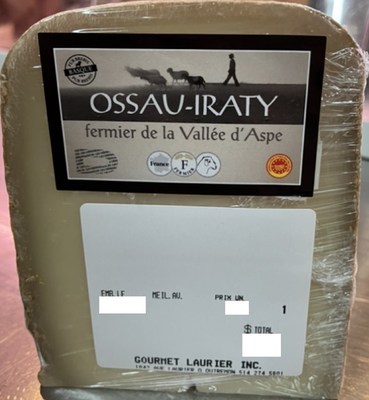 « OSSAU-IRATY » (Groupe CNW/Ministère de l'Agriculture, des Pêcheries et de l'Alimentation)
